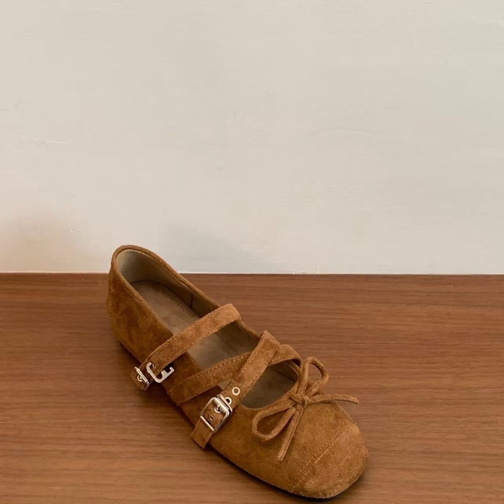 Brown Suede Women's Shoes